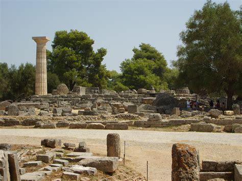 Archaeological Site Of Olympia Greek Travel Pages