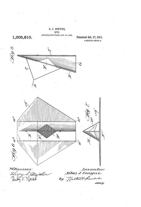 In fact, the application contains few words and far more images. Patent US1005810 - Kite. - Google Patents