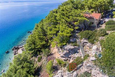 croatia omis unique property in the first row to the sea for sale