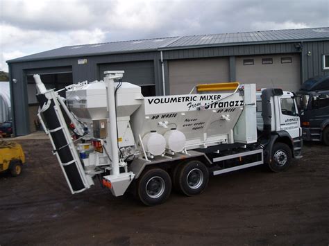 Volumetric Concrete Mixers can supply all mixes and grades of cement