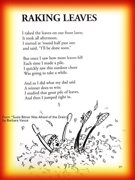 Image Result For Fall Poem Fluency 1st 2nd Grade Childrens Poems