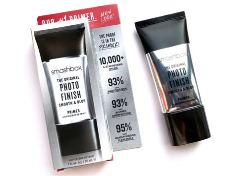 smashbox the original photo finish smooth and blur primer review swatches demo