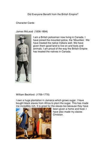 Winners And Losers Of The British Empire Ks3 History Empire Unit