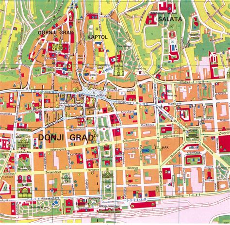 Large Zagreb Maps For Free Download And Print High Resolution And