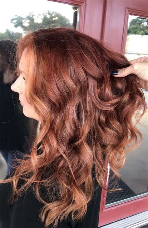 Sunkissed Copper Red Hair Light Copper Hair Light Red Hair Hair
