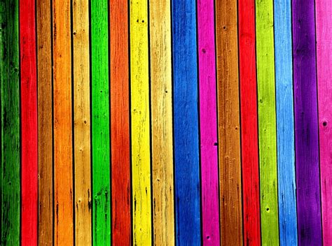 Rainbow Wood Background Multicolored Wallpaper Aero Colorful