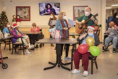 Christmas Caroling At The Americus Nursing Center