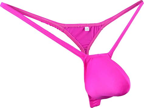 Buy Wosese Mens Swim Thong G Strings Bikini T Back Nylon Online At