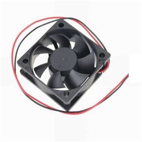 Black Dc Fan 4 12v 24v 48v Size 120mm At Rs 350 In Delhi Id 3679454755