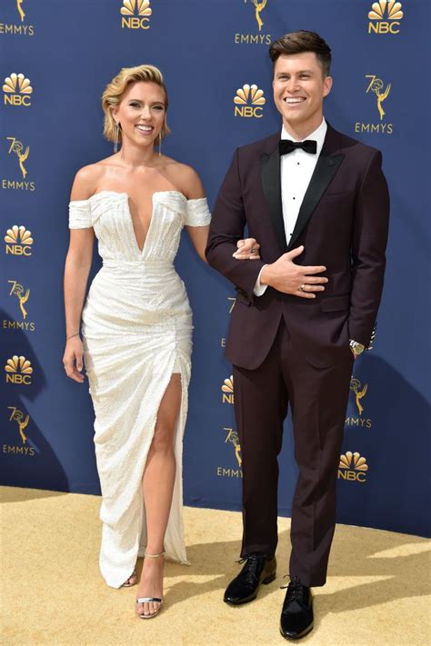 Scarlett johansson and colin jost have been married for six months, so it looks like michael che didn't go through with his plans to disrupt the couple's wedding after all. Scarlett Johansson & Colin Jost Are Married - Fashionsizzle