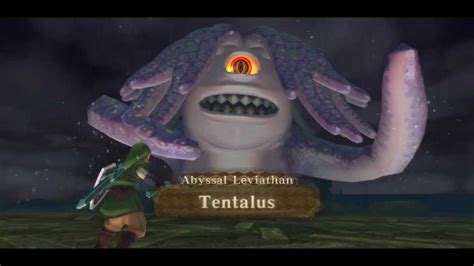 The Legend Of Zelda Skyward Sword Sandship Tentalus Boss Fight [hd] Youtube