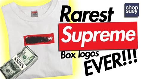 Sale Rarest Supreme Box Logo In Stock