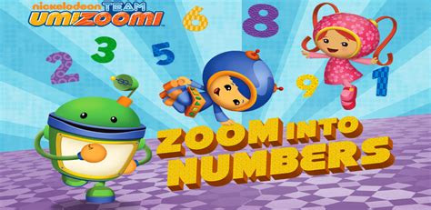 Team Umizoomi Math Zoom Into Numbers Appstore For Android