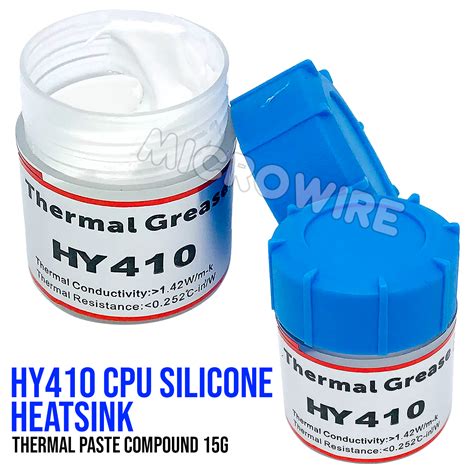 Hy410 Cpu Silicone Heatsink Thermal Paste Compound 15g Lazada Ph