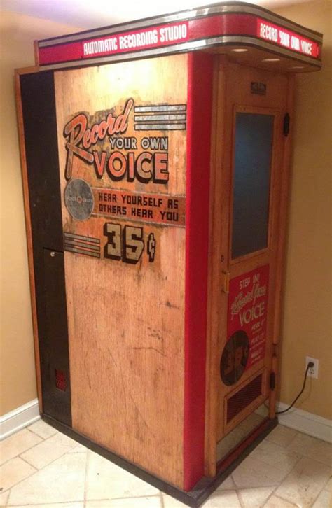 The Latest Vintage Craze In Music Isnt Vinyl — Its These Old Fashioned Recording Booths