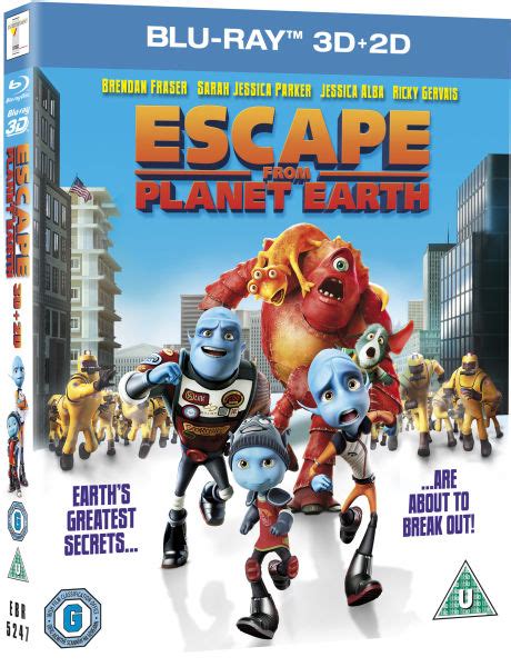 Escape From Planet Earth 3d Includes 2d Version Blu Ray
