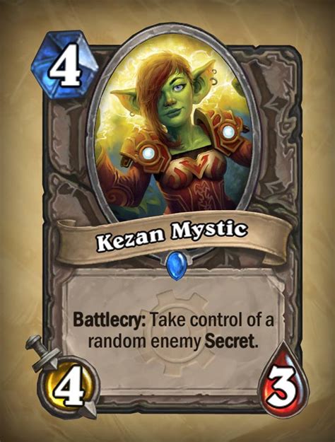 New Card Kezan Mystic Card Discussion Hearthstone General