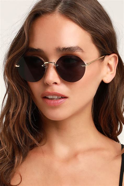 Cute Black Sunglasses Geometric Sunglasses Trendy Sunglasses Lulus