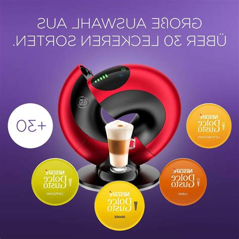 Automatique, manuelle, compacte, design, sophistiquée, vous trouverez celle qui est faite pour vous. Delonghi Nescafé Dolce Gusto Eclipse Machine Coffee 1500W