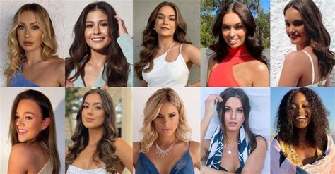 Our Top 10 Hot Picks For Miss Universe Australia 2021 Are Stephanie Steel Julia Newbery Emily