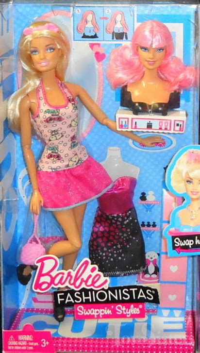 2011 Barbie Fashionistas Swappin Styles Cutie Toy Sisters