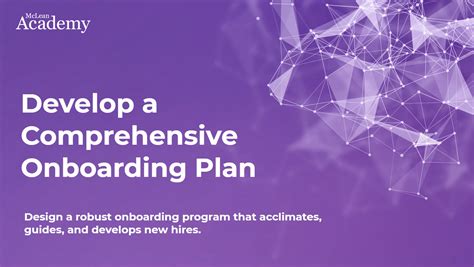 Develop A Comprehensive Onboarding Plan Mclean And Company