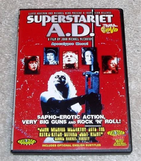 Superstarlet Ad Dvd Cult Exploitation Grindhouse Sleaze Late Night