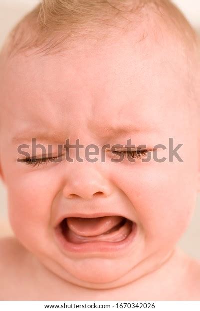 Face Unhappy Baby Girl Crying Tears Stock Photo 1670342026 Shutterstock