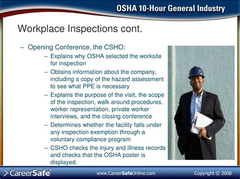 Ppt Introduction To Osha Part 2 Powerpoint Presentation Free