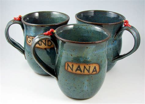 Custom Ceramic Mug With Bird Customized And Handmade Cup For You