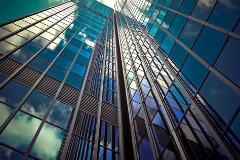 Hd Wallpaper Brown Curtain Building Architecture Glass Reflection