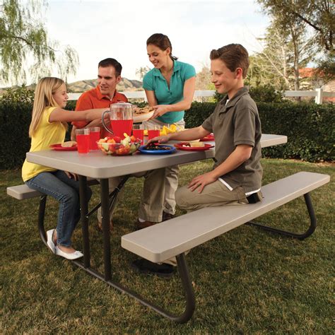 Buy Lifetime 6 Foot Folding Picnic Table Putty 22119 Online At Lowest Price In Ubuy Nepal