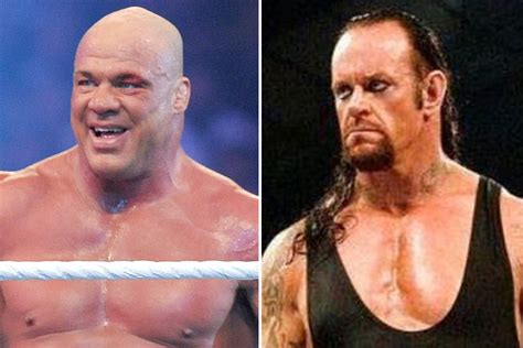 Wwe Icon The Undertaker Reveals He Choked Kurt Angle Out After Real