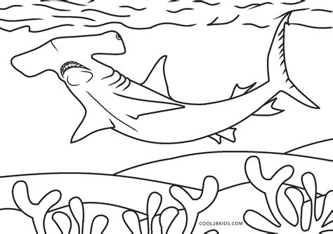 Dibujos De Tiburón Para Colorear Páginas Para Imprimir Gratis D28
