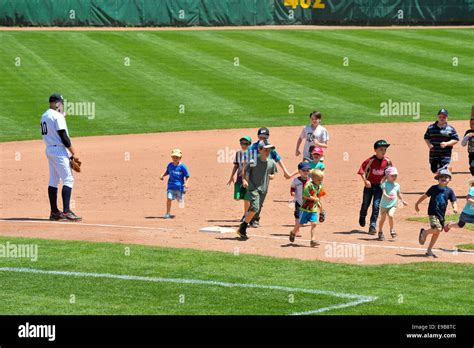 Images From A Baseball Game At The Labatt Memorial Park In London