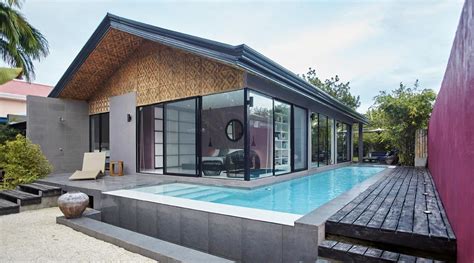 The Modern Zen Home Is Nestled Deep And Secure In Panglao A Humble