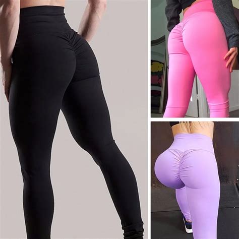 Women Sexy Yoga Sport Pants Fitness Running Sportswear Tights Quick Drying Compression Trousers