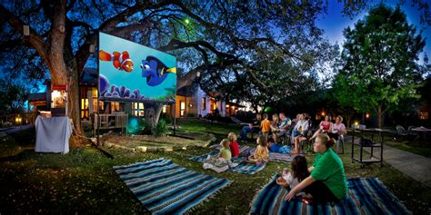 Enjoy movie night outside with the family. 5 Awesome Nighttime Activities for Geeky Families ...