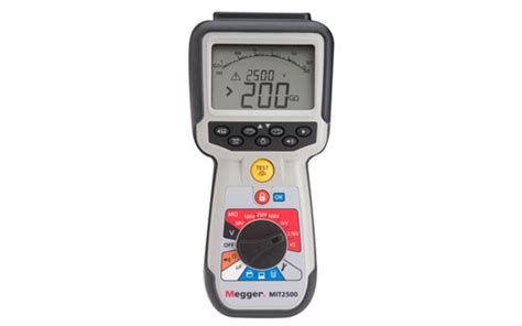 Megger Mit 2500 High Voltage Handheld Insulation And Continuity Tester