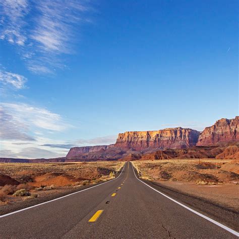 Free Download Lonely High Desert Road In Northern Arizona With