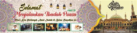Banner Bulan Puasa 7 Contoh Desain Banner Edisi Ramadhan Bisa Di Edit