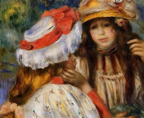 Two Sisters Pierre Auguste Renoir Renoir Paintings