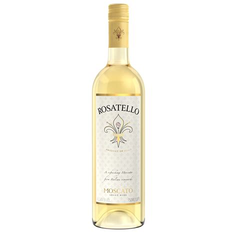 Rosatello Sweet Igt Moscato Italian White Sparkling Wine 750 Ml Bottle