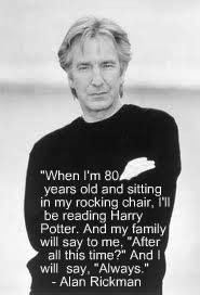 The best of alan rickman quotes, as voted by quotefancy readers. Jordan Alyce | Harry potter, Alan rickman, Harry potter ...