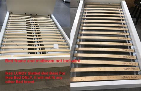 Ikea Luroy Slatted Bed Basesingledoubleking And European Size Bed
