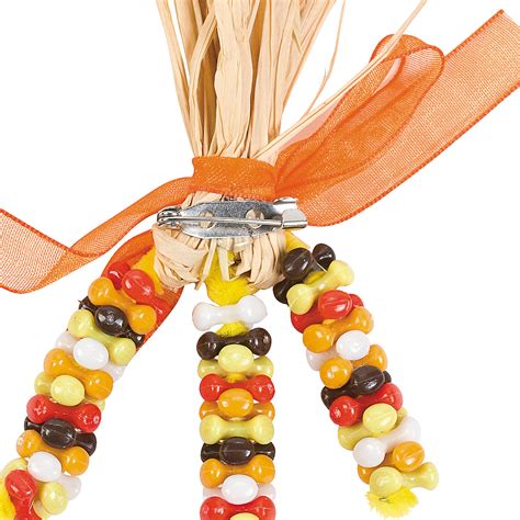 Beaded Indian Corn Pin Craft Kit Oriental Trading