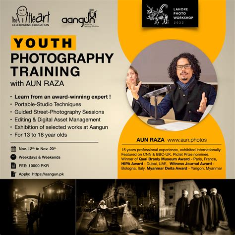 Youth Intensive Photography Training With Aun Raza Aangun