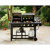 Charcoal And Gas Grill Combo Pictures