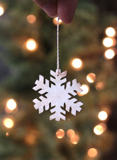 Mini Snowflake Ornament The Weed Patch