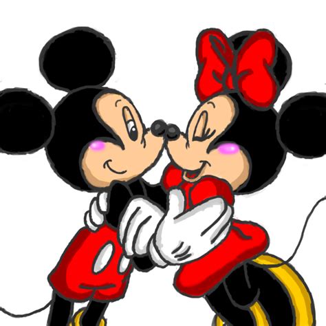 Hugging Clipart Mickey Minnie Hugging Mickey Minnie Transparent Free